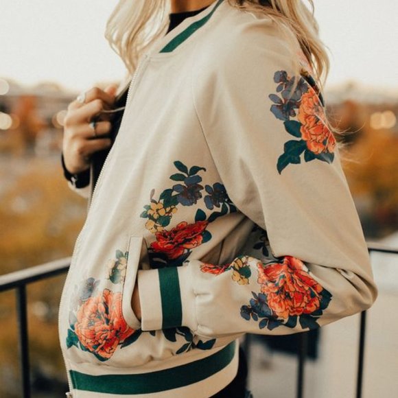 Roolee Japan Vegan Leather Bomber - Picture 2 of 9